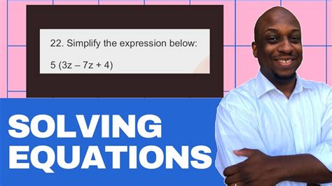 Praxis 5003 Practice 22 How To Simplify Linear Expressions Youtube