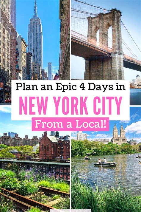 4 Day New York Itinerary Steal This Nyc Guide By A Local The