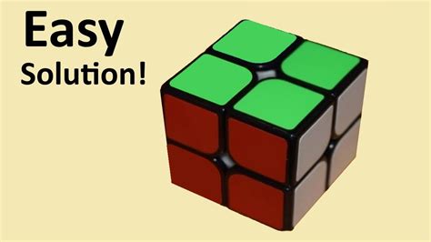 Easy Solution 2x2 Rubiks Cube Youtube