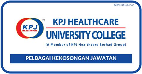 Info jawatan kosong kerajaan dan swasta terkini di malaysia 2017 2018. Jawatan Kosong Terkini KPJ Healthcare University College ...