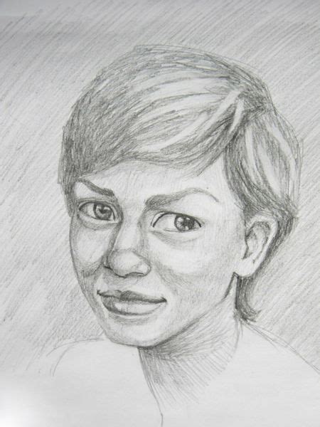 Pencil Sketches And Drawings How To Draw A Self Portrait