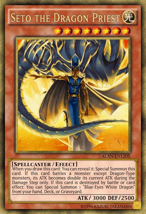 We did not find results for: Seto the Dragon Priest by AlanMac95 on DeviantArt | Dragon priest, Custom yugioh cards, Monster ...