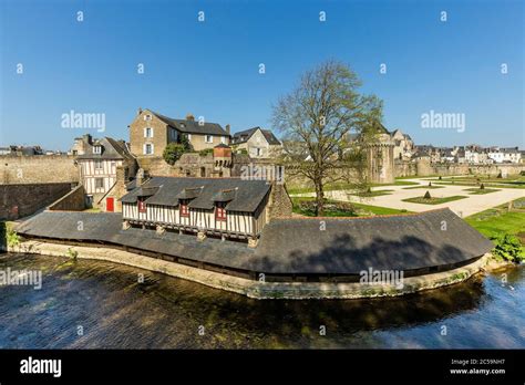 Francia, Morbihan (56), Golfe du Morbihan, Vannes, la ciudad durante la