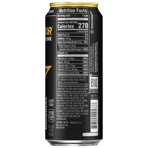 Rockstar Original Energy Drink Can Fl Oz Ralphs