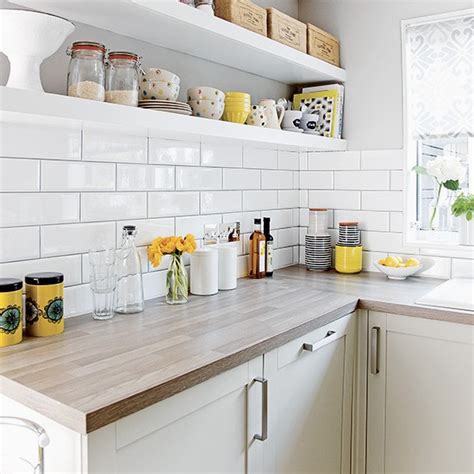 Nov 20, 2020 · use kitchen backsplash ideas to create a striking focal point. White kitchen with metro tiles and open shelves ...