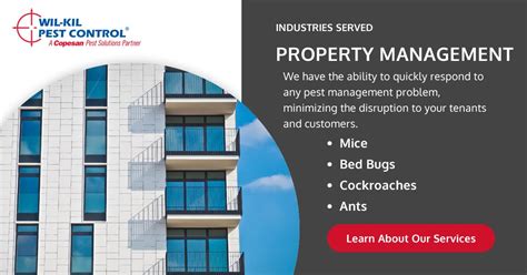 The danger posed by some pests such as wasps can be. Property Management Pest Control | Wil-Kil Pest Control