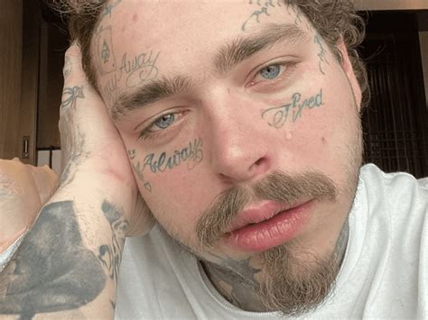 Because post malone got a short haircut and looks shockingly different. Post Malone Adds Two More Tattoos to His Collection ...