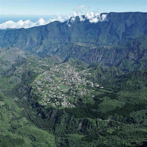 Village De Cilaos Carte De La Réunion