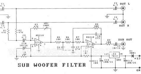 The main design task one is confronted with while developing an integrated circuit as a power operational amplifier, independently of the technology used, is that of realizing the output stage. subwoofer filter circuit diagram, subwoofer filter kit ...