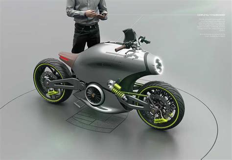 Porsche 618 Electric Motorcycle Concept Wordlesstech