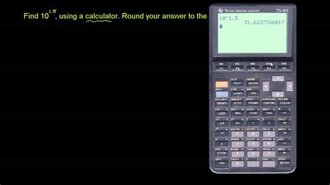 Percentiles are useful as they can tell you how one value compares to other values in the data set. Calculator for Powers of 10 - YouTube