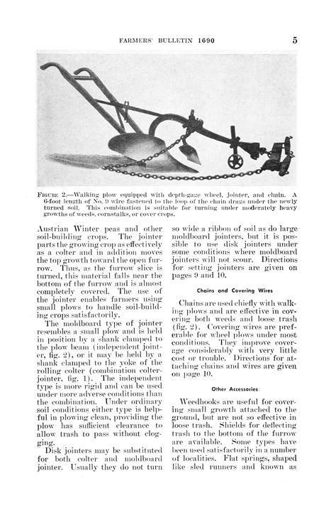 Plowing With Moldboard Plows Page 5 Digital Library