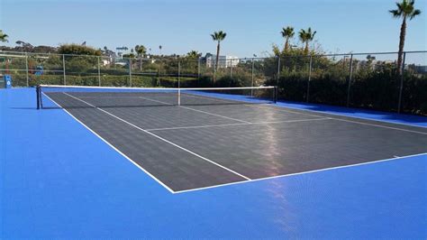 Commercial Tennis Court Installers Professional Custom Installation