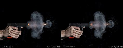 High Speed Photography Bullet Canvas Er