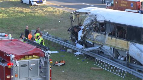 Four Killed 42 Injured In College Football Team Bus Crash In North