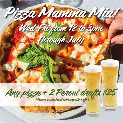 Pizza Mamma Mia In July Trattoria Appia