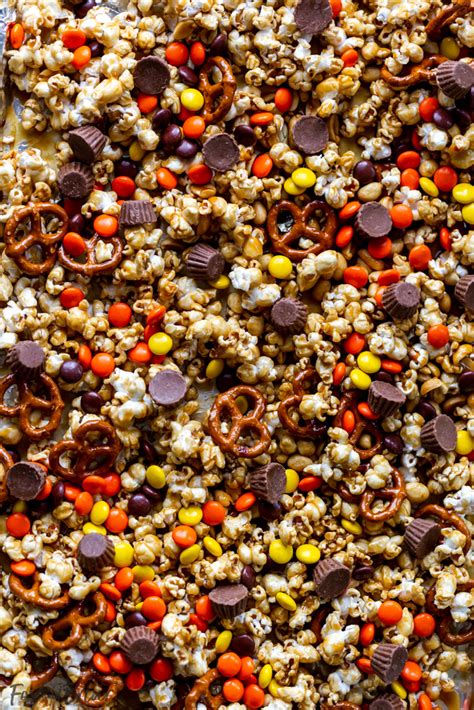 Sweet And Salty Popcorn Snack Mix Fox And Briar