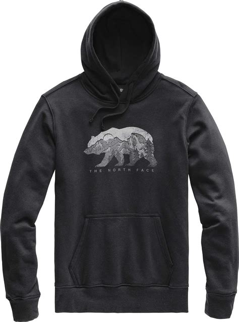 The North Face Mens Bearscape Pullover Hoodie Tnf Black