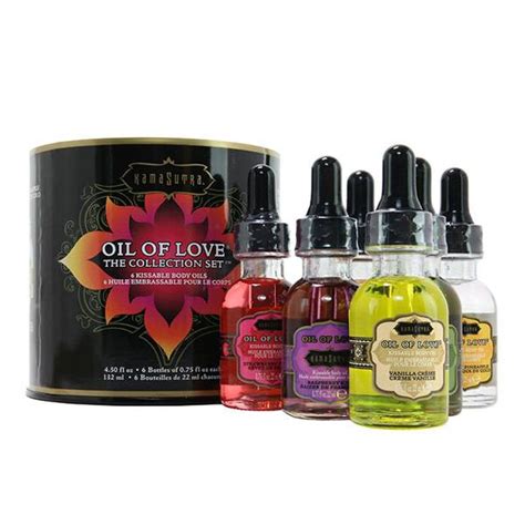 Kama Sutra Oil Of Love Collection Set Industrial Luv Products Inc