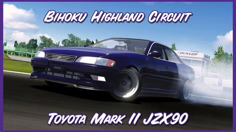 Drifting At Bihoku Highland Circuit Toyota Markii Jzx Assetto
