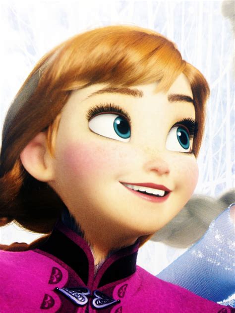 Frozen Anna Happy Face