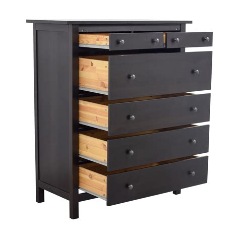 My bedroom had a little makeover! 46% OFF - IKEA IKEA Hemnes Black Tall Dresser / Storage