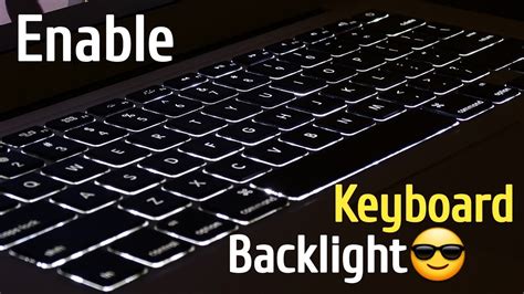 How To Enable Keyboard Light On Laptop Youtube