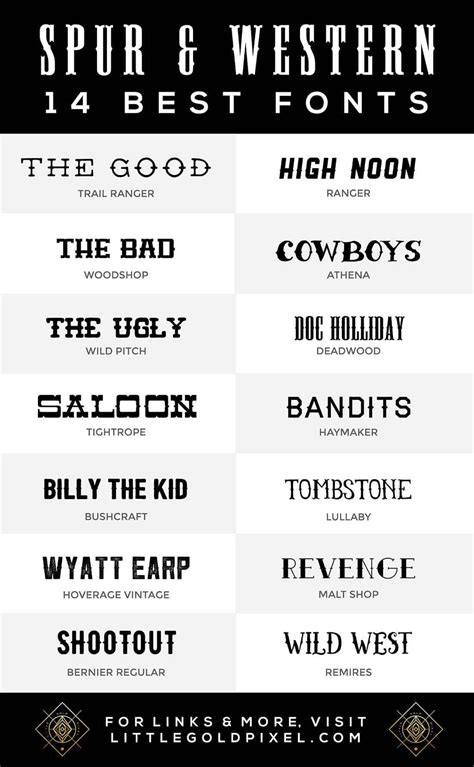 21 Best Free Cowboy Fonts For Western Title Design Artofit