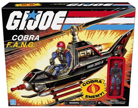 Gi Joe Retro Collection Cobra Fang Copter Pilot Exclusive 375