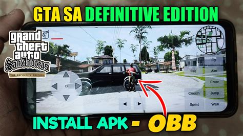 Gta San Definitive Edition Apk Obb Gta San Andreas Definitive