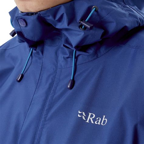 Rab Downpour Eco Womens Waterproof Jacket Absolute Snow