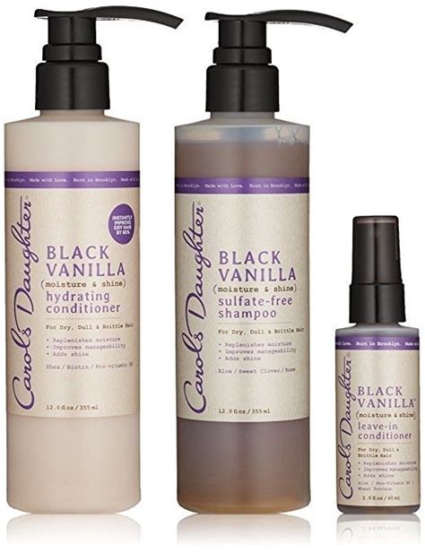 Carols Daughter Black Vanilla Shampoo And Conditioner Set Is My Personal Favorite It Will Keep