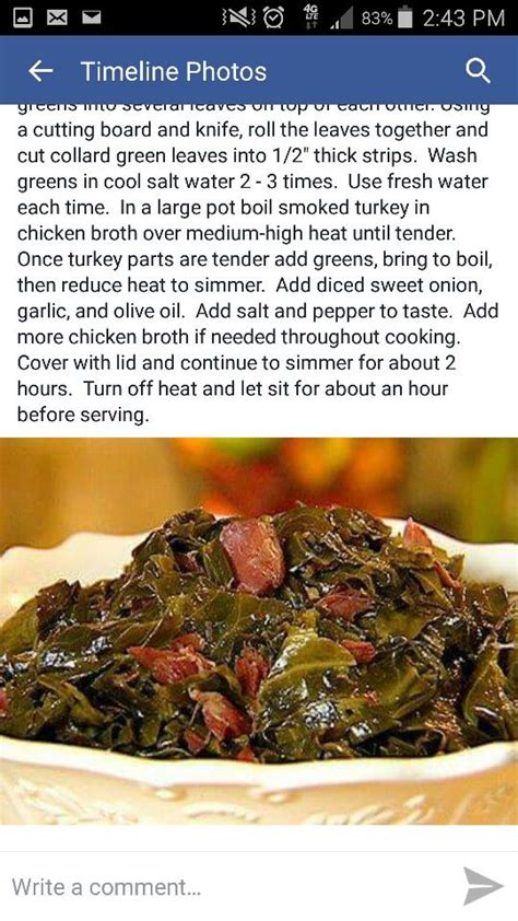 Smoked turkey breast is a winning choice for your thanksgiving table or any dining occasion. Collard Greens with Turkey Necks | Greens recipe, Collard ...