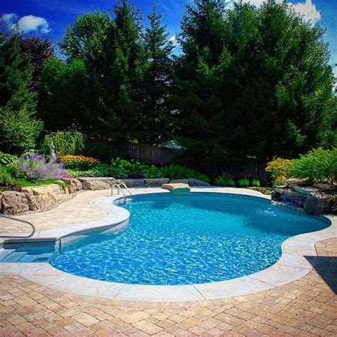 58 Best Small Backyards With Inground Pools Toparchitecture Backyard Pool Landscaping Small