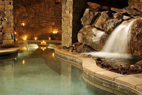 Inside Pool Grotto Pools And Hot Tubs Pinterest