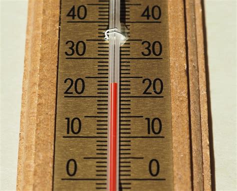 Premium Photo Thermometer For Air Temperature Measurement