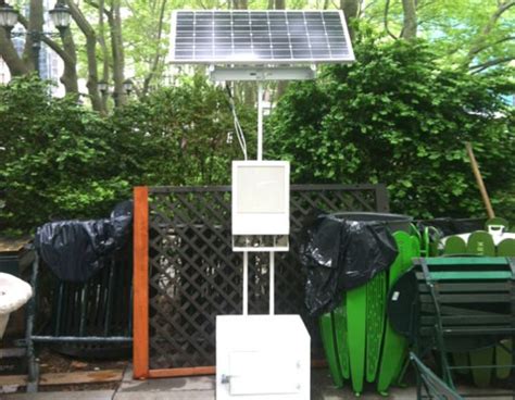 Solar Powered Cell Phone Charging Station Pops Up In New Yorks Bryant