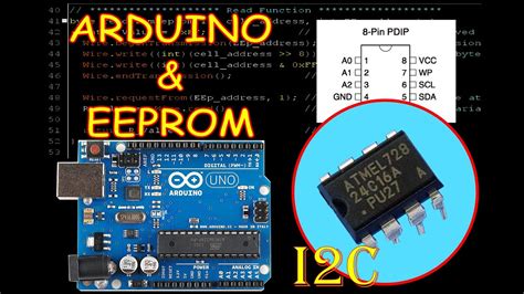 Comment Utiliser Une Eeprom Avec Un Arduino En I2c Youtube