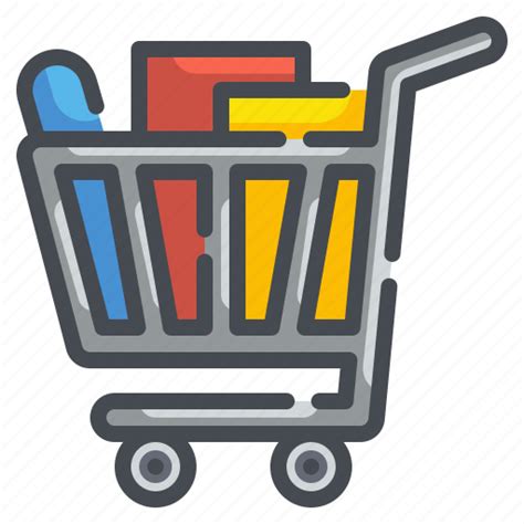 Cart Mall Product Shopping Store Supermarket Trolley Icon