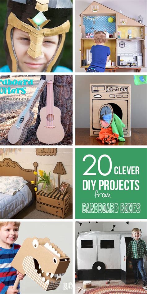 20 Clever Diy Projects Using Old Cardboard Boxes Make It And Love