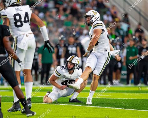 Vanderbilt Commodores Place Kicker Joseph Bulovas Editorial Stock Photo