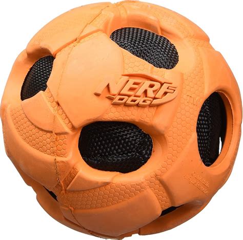 Nerf Dog Bash Crunch Ball Dog Toy Large