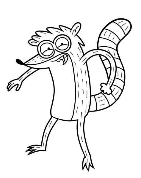 Regular Show Coloring Pages Printable For Free Download
