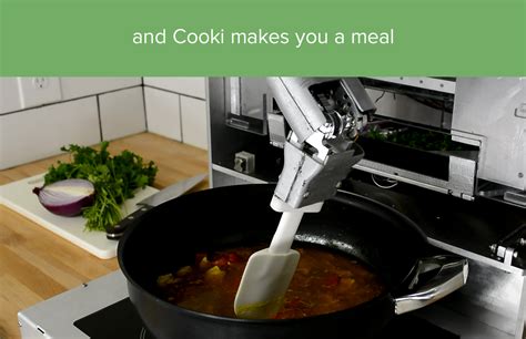 Cooki Robotic Automated Cooking Using Fresh Food Indiegogo