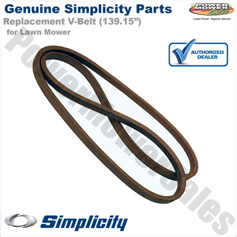 Simplicity Snapper V Belt 48 For Lawn Mowers Zt 2500 23000 1757901yp 45079931411 Ebay