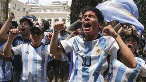 La Gente De Argentina Se Hace Sentir En Chile Argentina F C