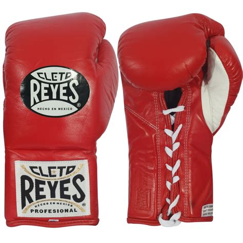 Cleto Reyes Official Fight Boxing Gloves 10 Oz Red