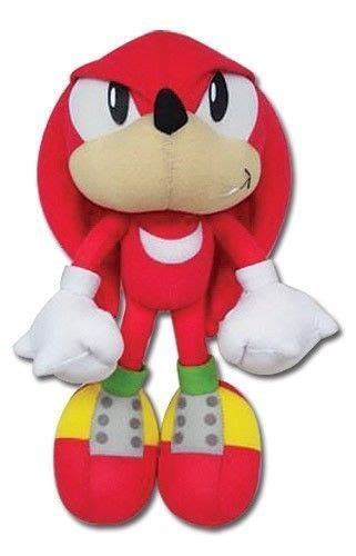 Sonic The Hedgehog Knuckles Plush Licensed Product Ge Animation Brand
