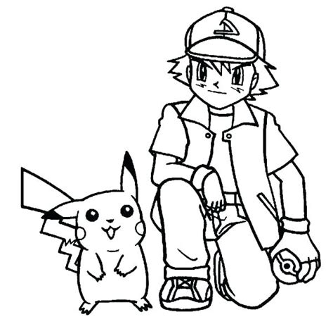 Pokemon Coloring Pages Pikachu Cute At Getdrawings Free Download