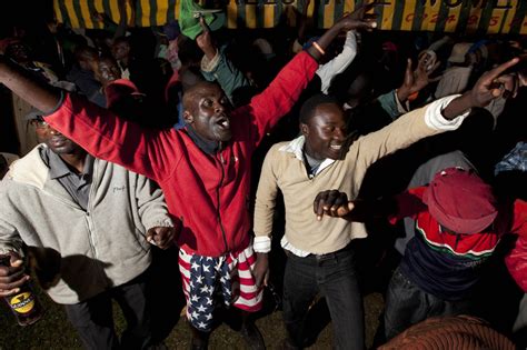 Elated Kenyans Revel In Obama Win Npr